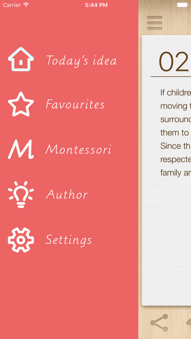 365 Montessori iPhone screenshot