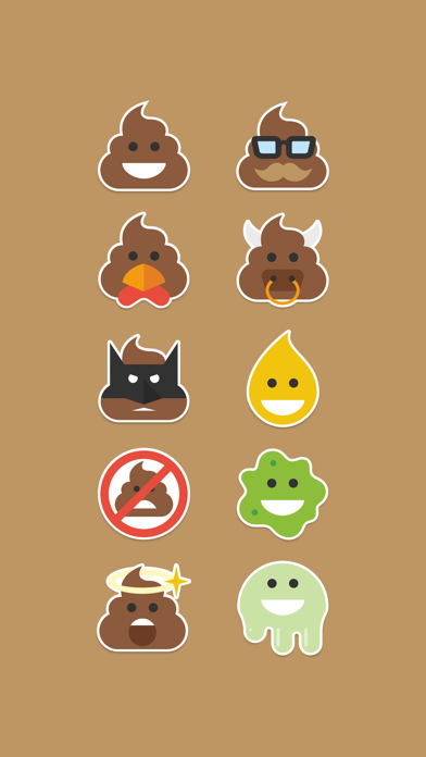 Happy Poop Stickers! Screenshot 2 - AppWisp.com Happy Poop Stickers! Screenshot 2 - AppWisp.com