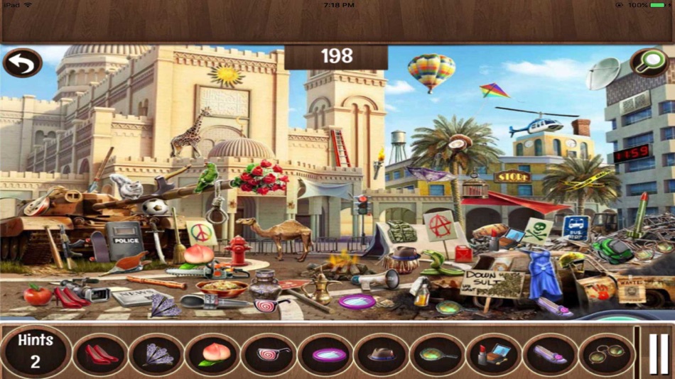 #5. Free Hidden Objects:Antique City Hidden Object (iOS) Podle: atul patel