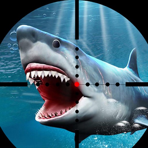 Shark Spear-Fishing Great White Fish hunting games PRO Icon