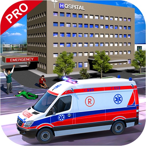 Ambulance Rescue Mission : Patient Cargo Drive Icon