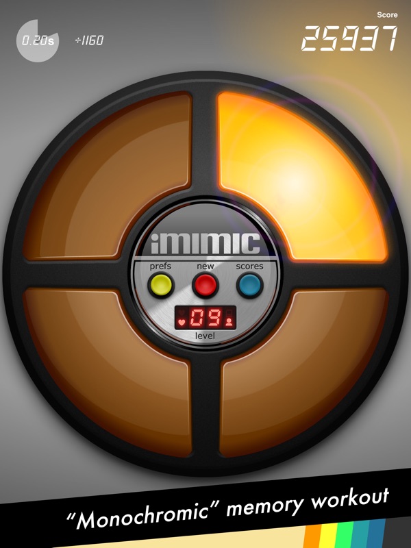 iMimic: 80's Vintage Electronic Memory Game screenshot 8