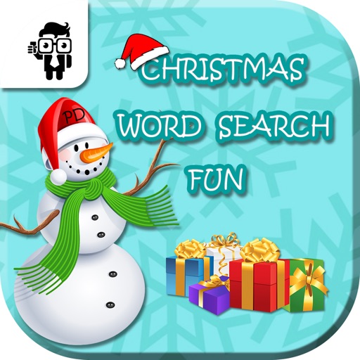 Christmas Word Search Fun Icon