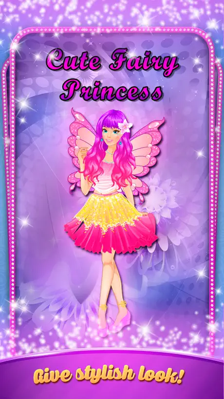 Cute Fairy Princess Girl - Fashion wonders