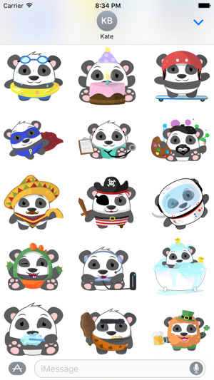 Oh Panda! Stickers(圖4)-速報App