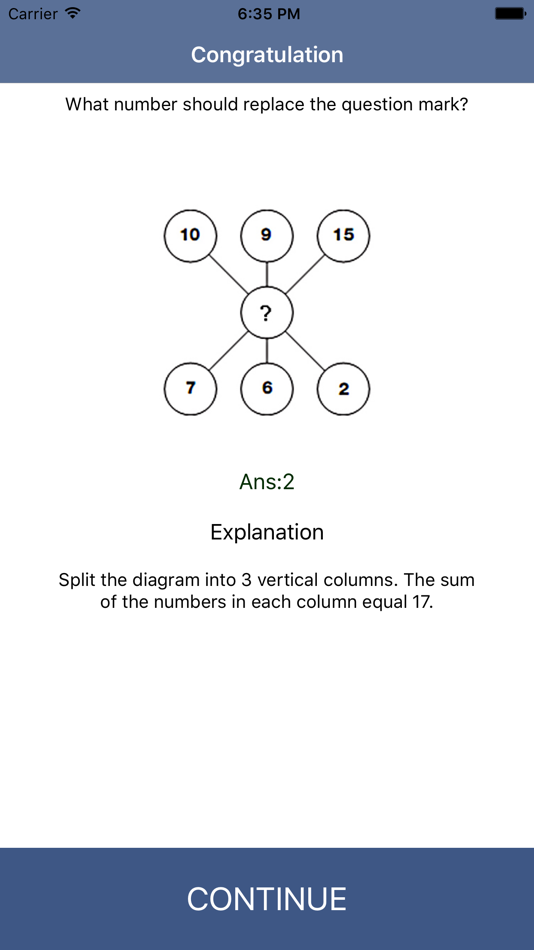 #4. Math Puzzles 1 (iOS) 由: Nirav Patel