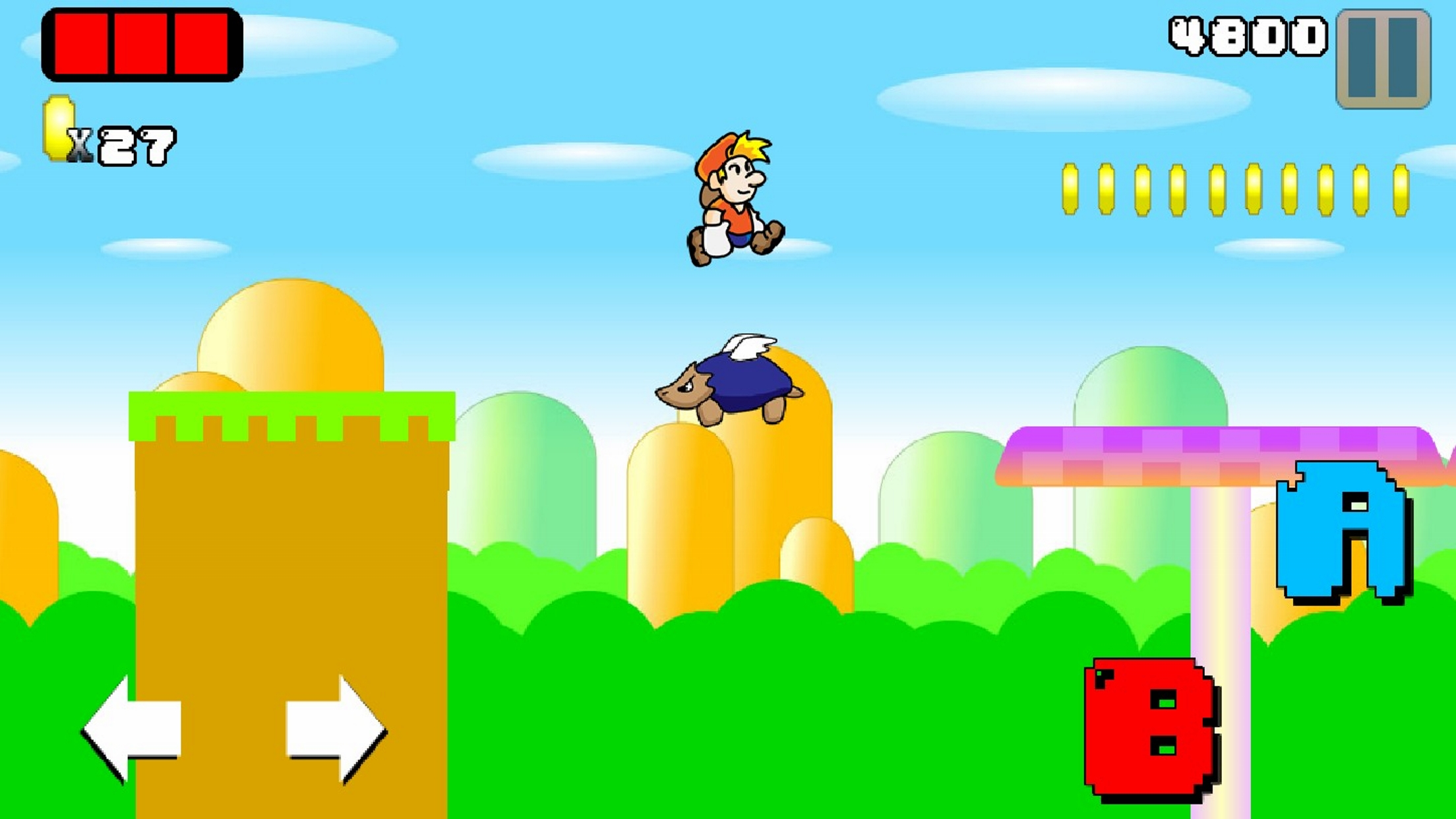 Super Adventures platform World screenshot 4