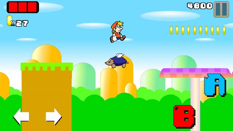 Super Adventures platform World - 平台游戏 official gameplay screenshot 7