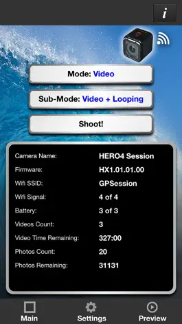 Game screenshot Control for GoPro Session mod apk