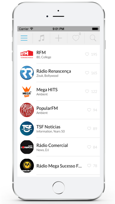 Screenshot #1 pour Radio Portugal