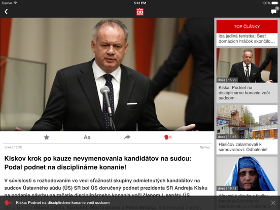 Screenshot #5 pour novycas.sk