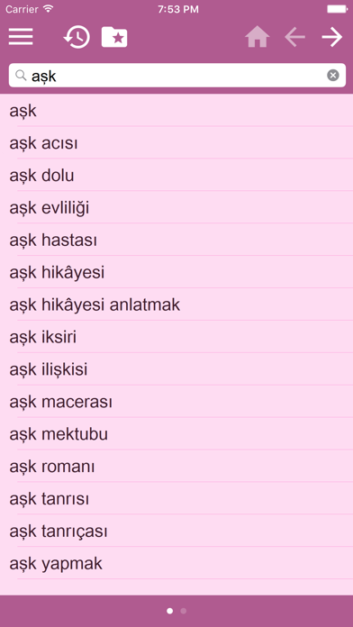 Türkçe Çok Dilli Sözlük screenshot 4
