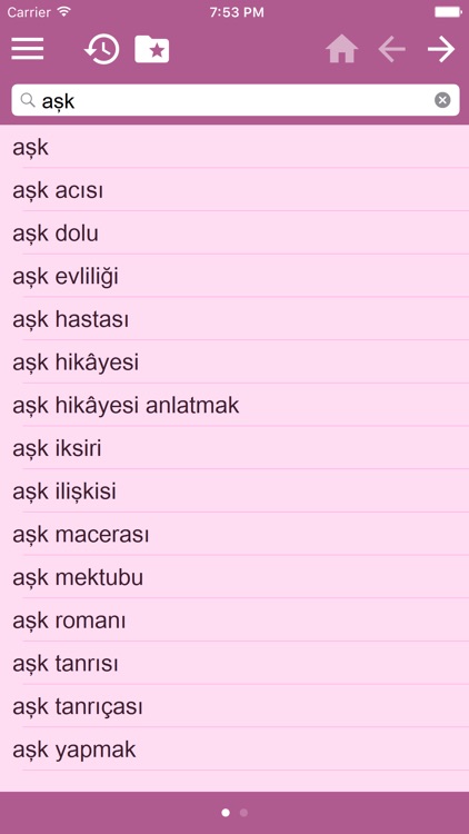 Turkish Multilingual dictionary screenshot-3