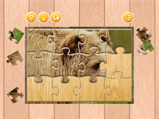 Animal Jigsaw Puzzle For kids and Adults iPad screenshot