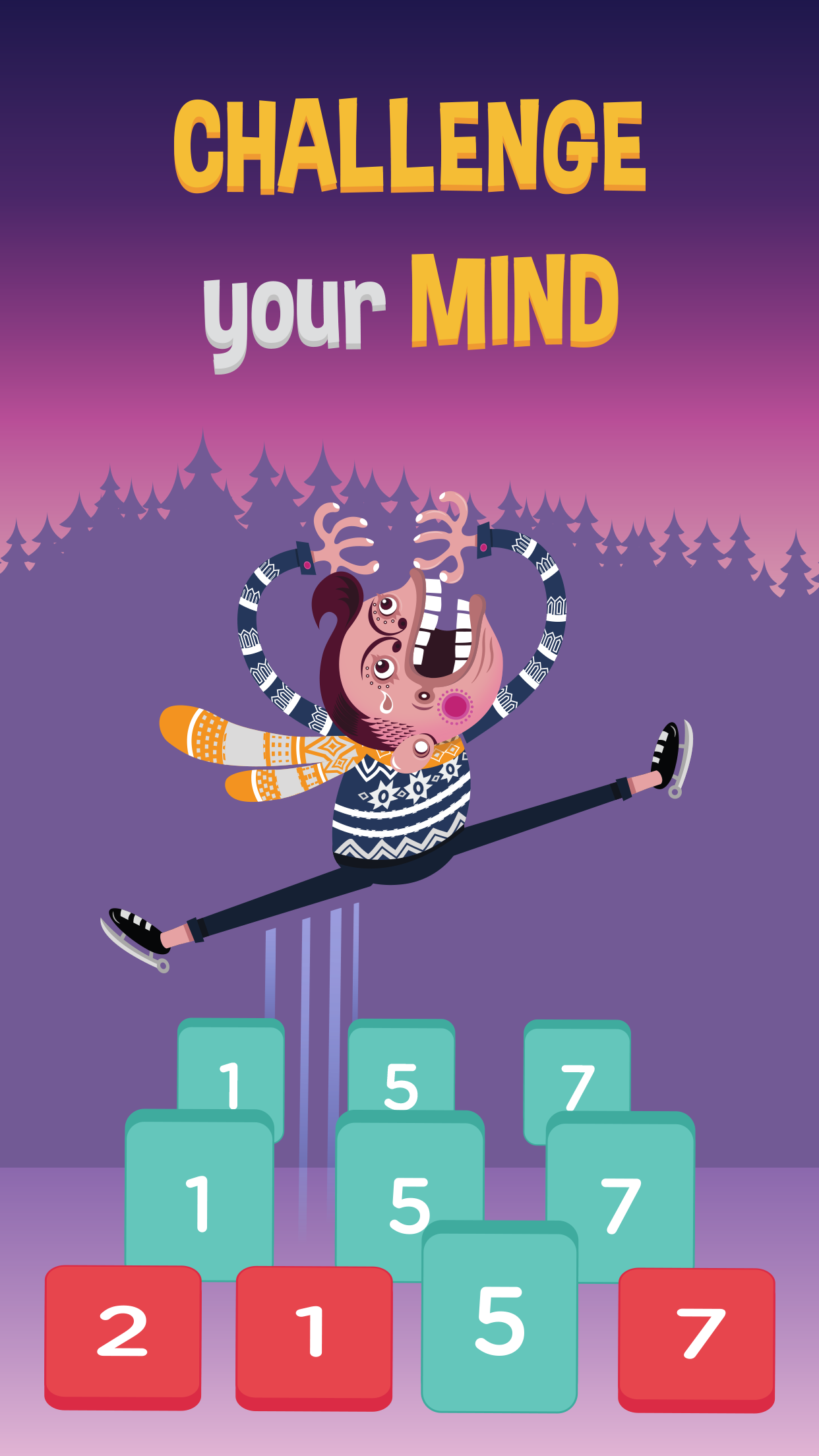 Math Survivor - Brain Training Games