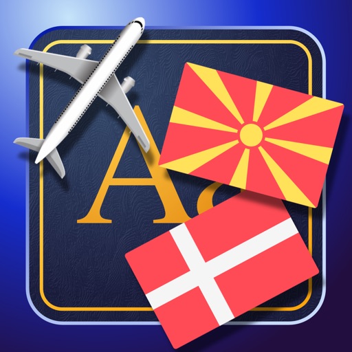 Trav Danish-Macedonian Dictionary-Phrasebook icon