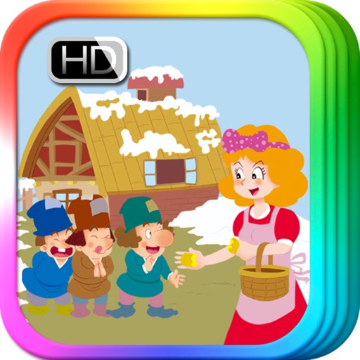 Little Men in the Wood - Fairy Tale iBigToy icon