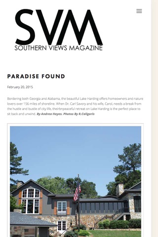 Southern Views Magazine screenshot 2