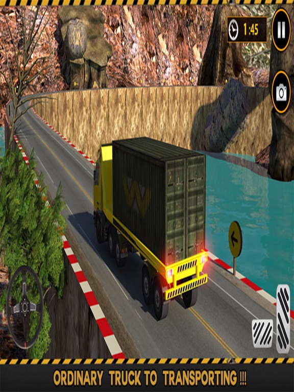 Construction Cran Simulator Truck Driver iPad screenshot