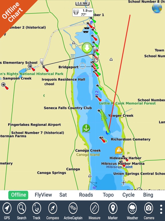 Union Reservoir Depth Chart