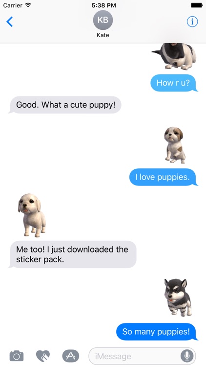 Puppy Love - Animated Stickers