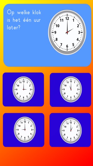 Klokkijken oefenen basisschool UN(圖1)-速報App