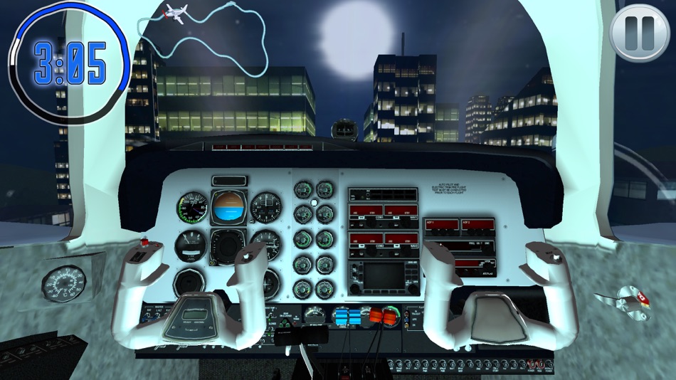 #2. Real Pilot Flight Simulation: Drive Airoplane 3D (iOS) By: MUHAMMAD PARWANA