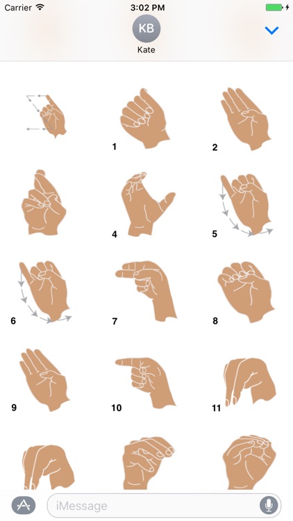 Sign Language Stickers