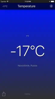 temperature app iphone screenshot 3