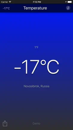 Temperature App iPhone image 3