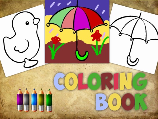 Coloring book for litle baby HD. Liteのおすすめ画像1