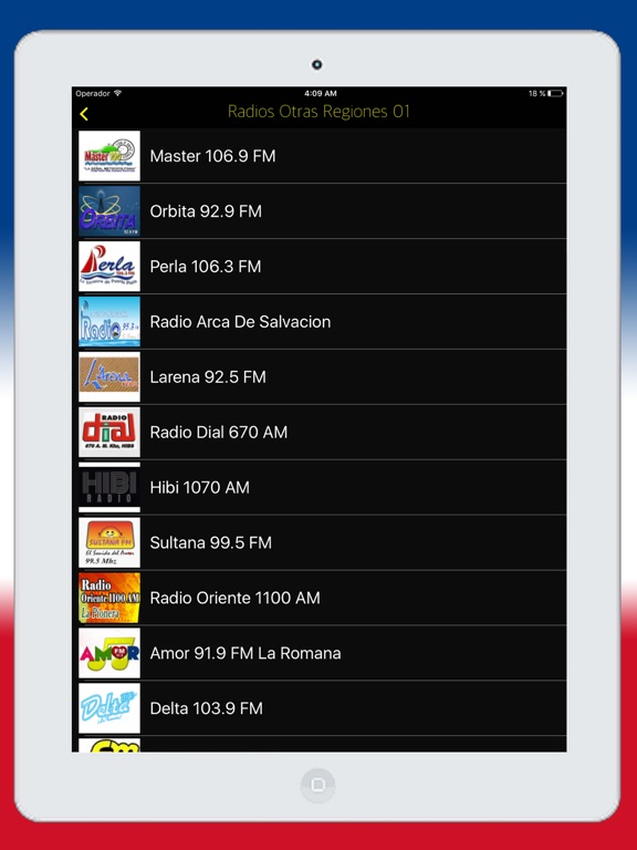 Screenshot #6 pour Radios Emisoras Dominicanas en Vivo AM & FM