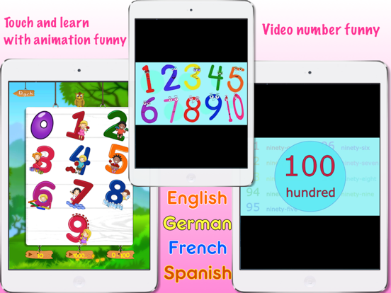 Count To 100 in 4 Languages 10 iPad screenshot