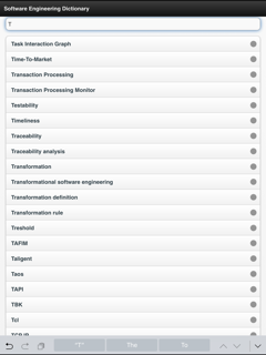 Software Engineering Dictionary screenshot 7