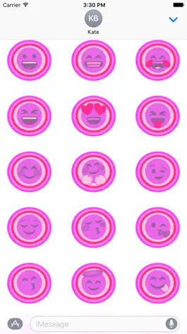 Game screenshot Tickled Pink! (Pinktastic Emoji Stickers) apk