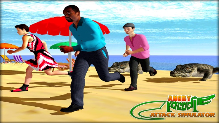 Angry Crocodile Attack Sim 3D screenshot-4