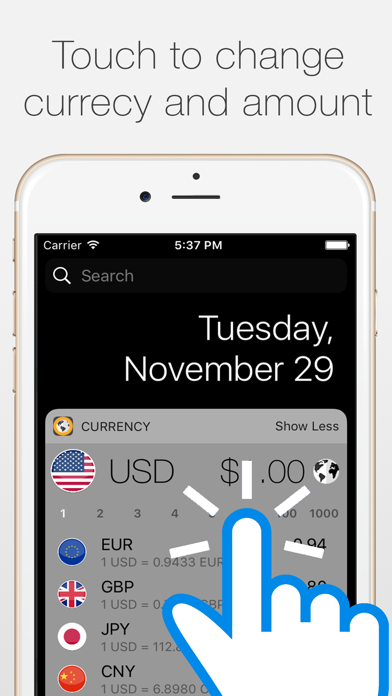 Currency Today - Global Currency Convertor Widgetのおすすめ画像2