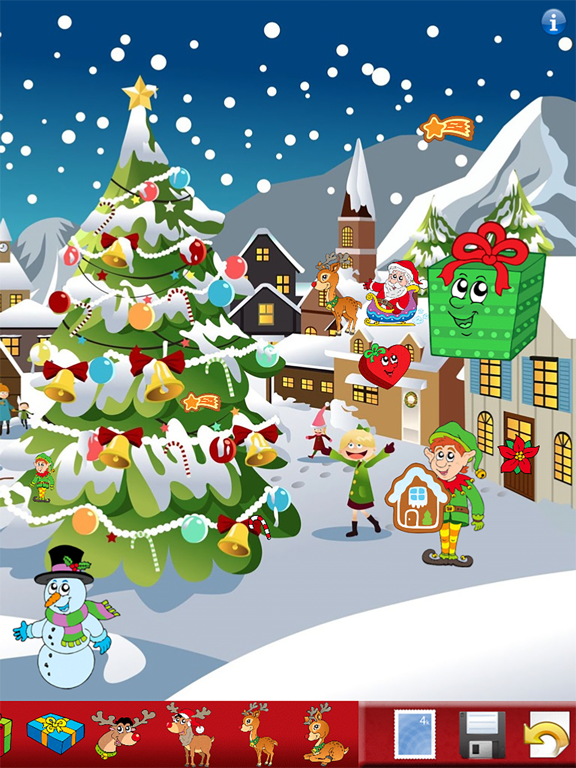 Christmas Sticker Book! iPad screenshot