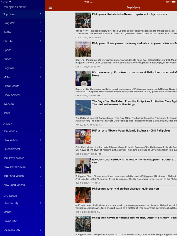 Screenshot #4 pour Philippines News Free - Latest Filipino Headlines