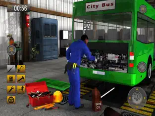 Captura 1 Autobús Mecánico Simulador 3D Carro Garaje Taller iphone