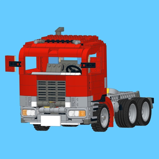 Red Truck Mk2 for LEGO - Building Instructions iOS App