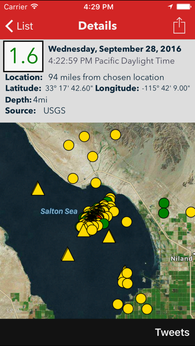 Earthquake Lite - Realtime Tracking Appのおすすめ画像3