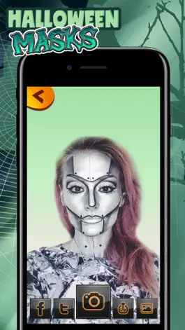 Game screenshot Halloween Masks and Costume.s Free Sticker Camera hack