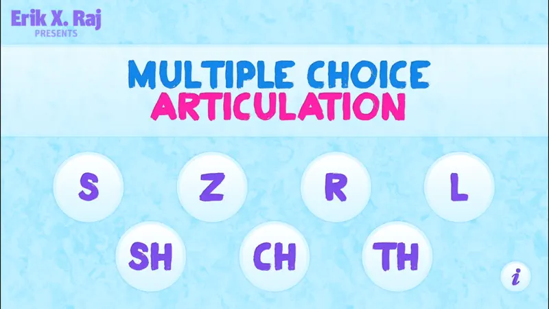 Multiple Choice Articulation screenshot 1 of 5