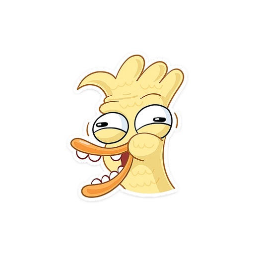 Funny Ducky - Crazy Duck Stickers icon