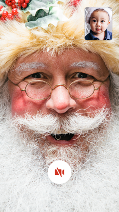 Talking Santa - Video santa claus calls you screenshot 1