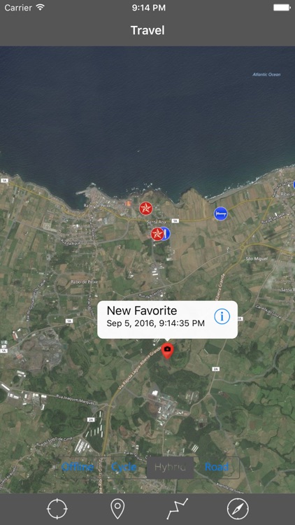 SAO MIGUEL ISLAND – GPS Travel Map Offline Navigator