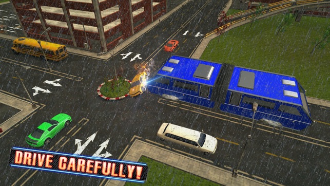 Futuristic Elevated Bus Simulator – Bus Driving(圖4)-速報App