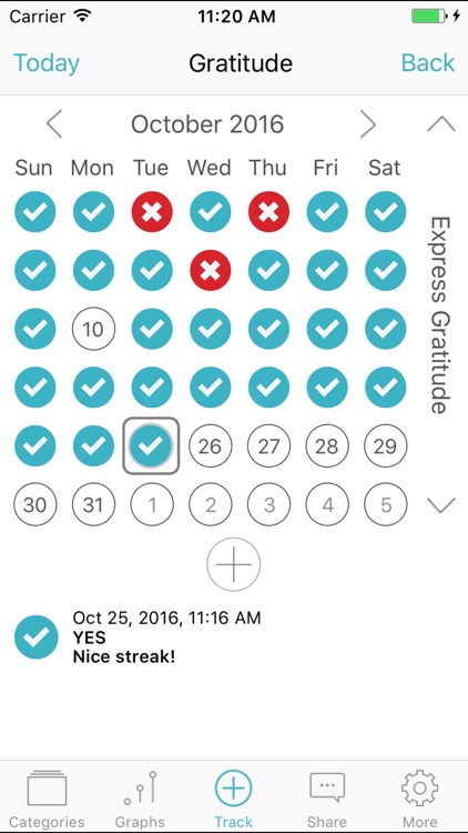 Gratitude & Happiness - Self-help Mood Tracker