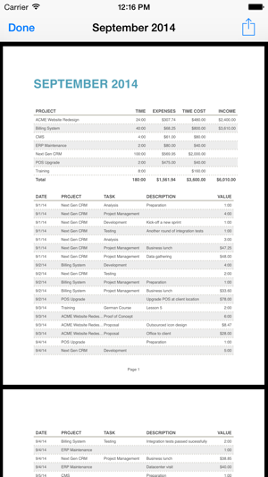 Cube Time & Expense Tracker(圖5)-速報App